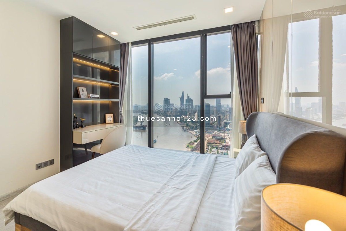 Cho thuê căn hộ 3PN Vinhomes Ba Son 126m2 nội thất sang trọng view thoáng giá rẻ nhất