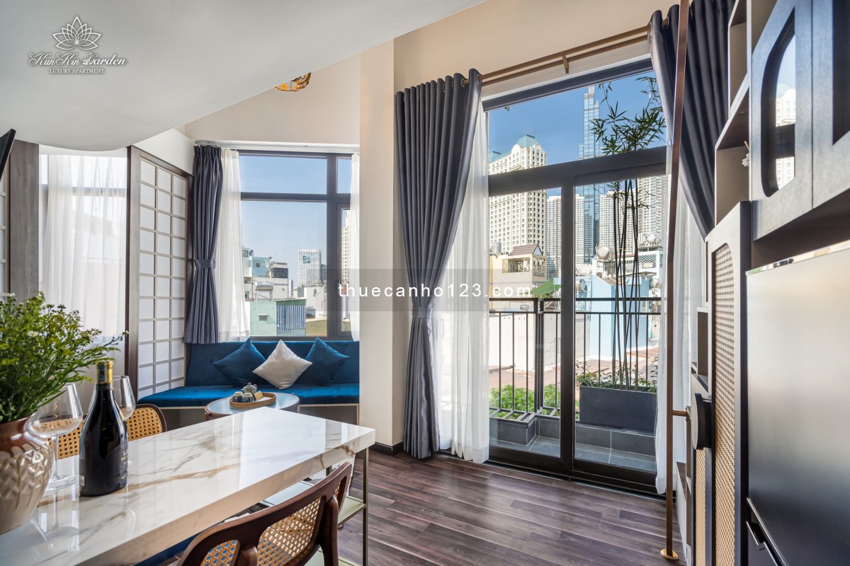 Apartment NT Cao Cấp_Balcony And Quiet Space_Hồ Bơi-Gym-Spa_Bình Thạnh