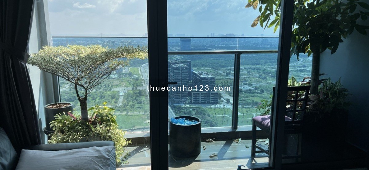 Thuê Sunwah Pearl 3 phòng ngủ - đủ nội thất đẹp – 125m2 view sông với 58 triệu