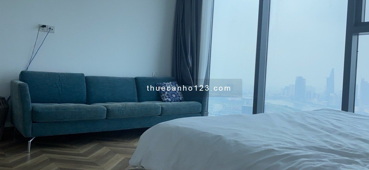 Thuê Sunwah Pearl 3 phòng ngủ - đủ nội thất đẹp – 125m2 view sông với 58 triệu