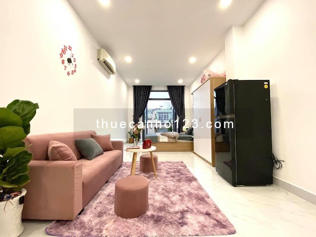 Căn hộ 35m2 - Hoàng Hoa Thám, Nguyễn Văn Đậu full nội thất hẽm xe hơi .