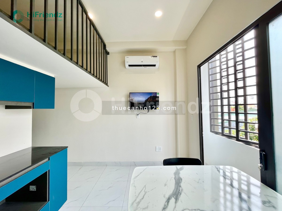 CHUNG CƯ MINI MỚI XÂY 100% NGAY CÔNG VIÊN LÀNG HOA GÒ VẤP - Trang bị đầy đủ nội thất