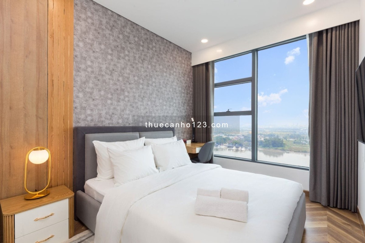 Cho thuê Sunwah Pearl Bình Thạnh – 3 phòng ngủ - 2WC 126m2 đầy đủ nội thất 58 triệu