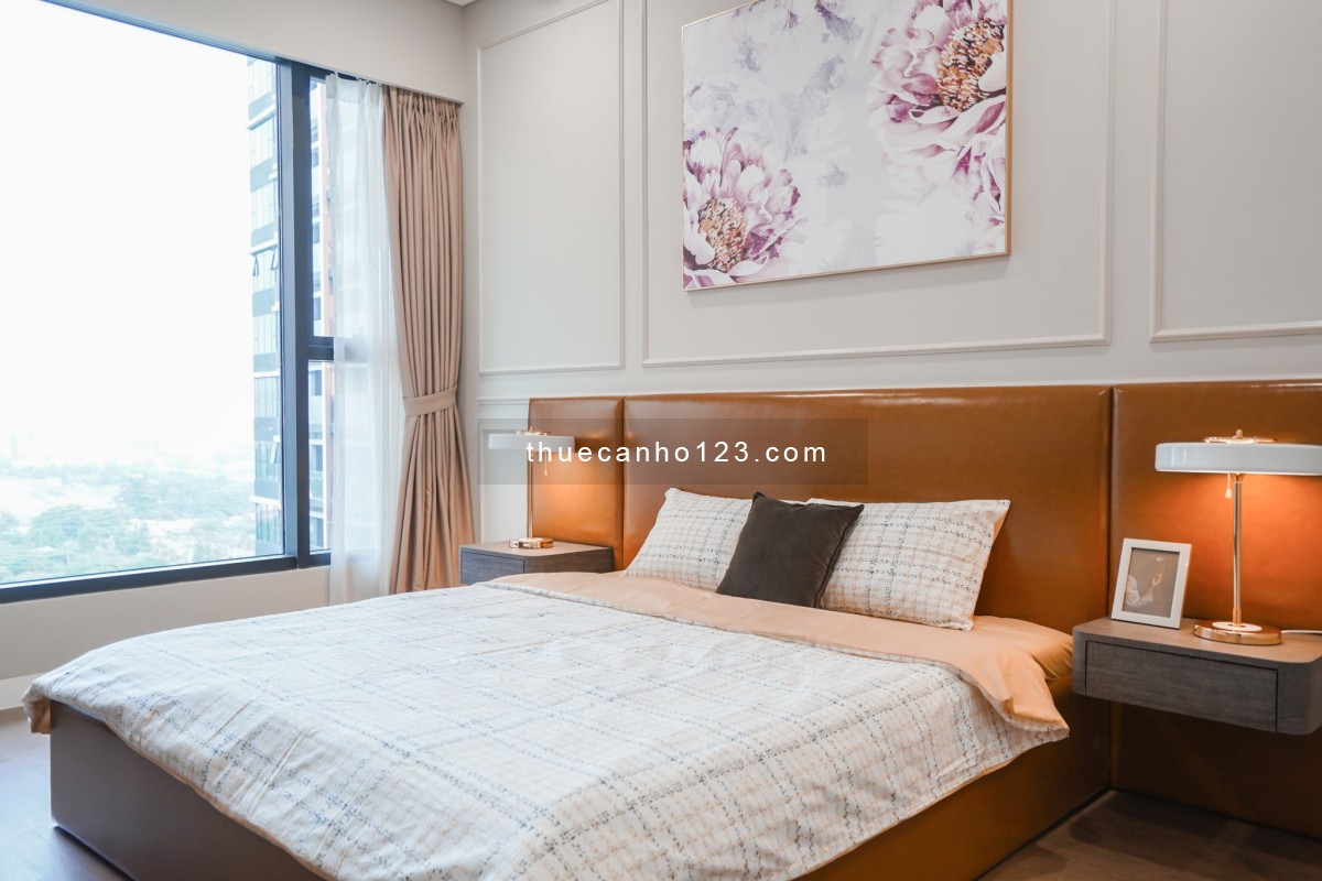 Thuê căn hộ cao cấp The River Thủ Thiêm – 3 phòng ngủ - 2WC đầy đủ nội thất 140m2 – 62 triệu