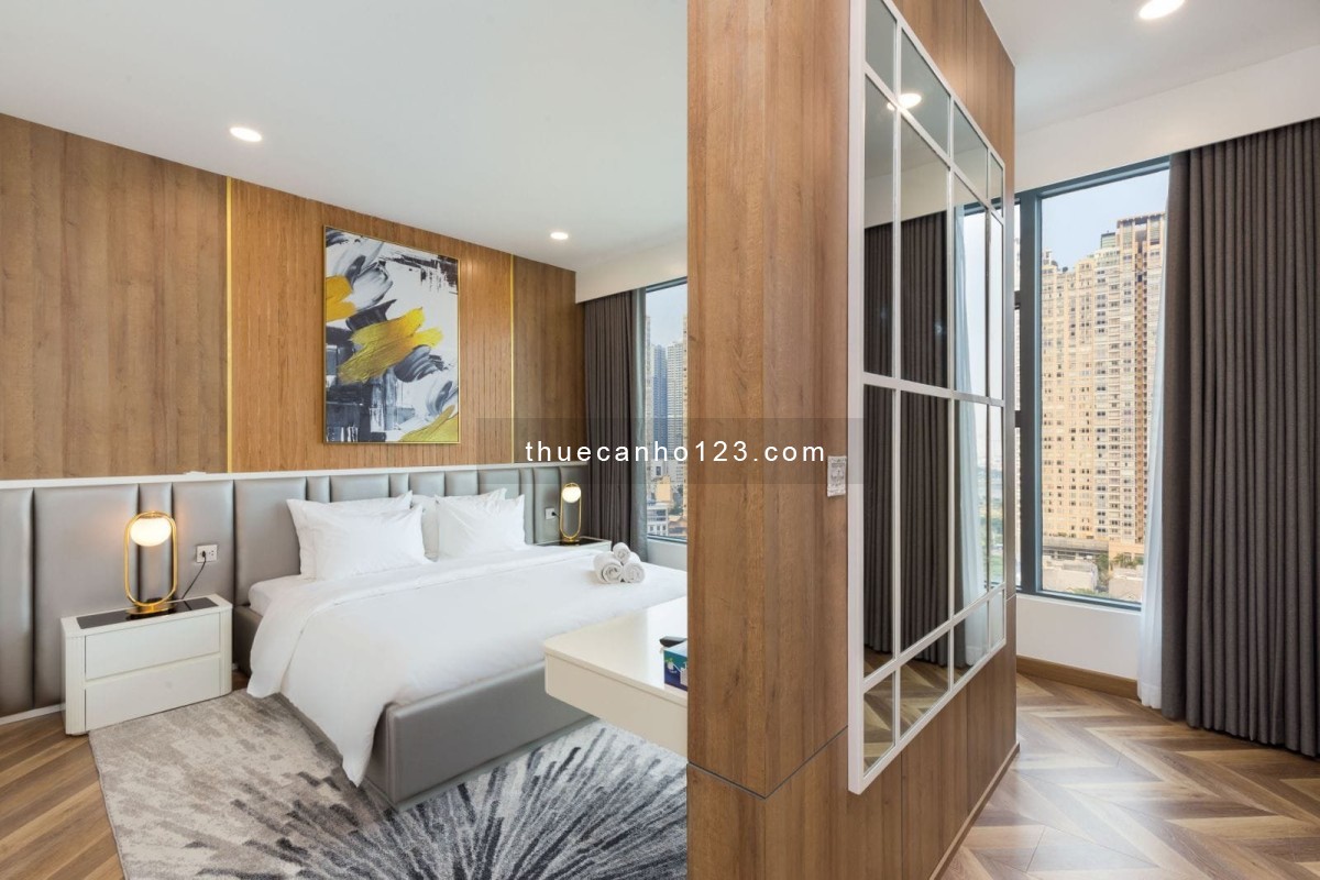 Căn hộ View sông cho thuê_Sunwah Pearl_3PN_130m2_Full NT_Giá 58tr5