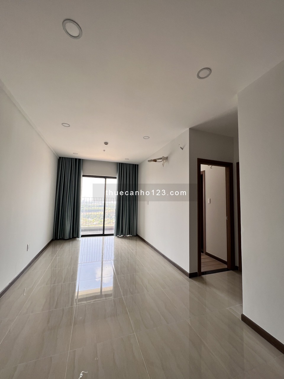 Cho thuê căn hộ Bcons Plaza 2PN 2WC Sẵn rèm giá 4tr5