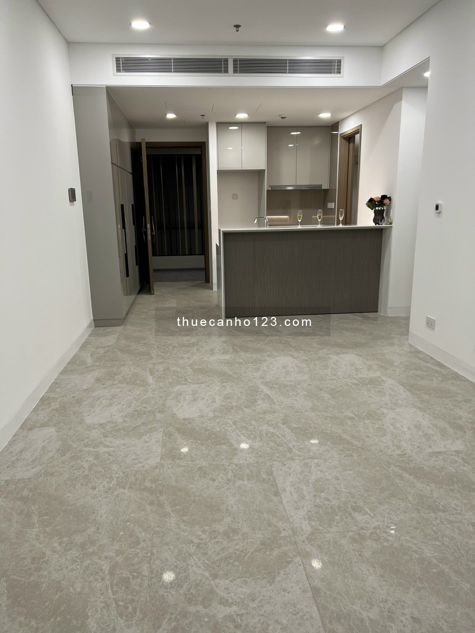 Căn hộ The River Thủ Thiêm cho thuê_2PN_82m2_NTCB_Giá 22tr5