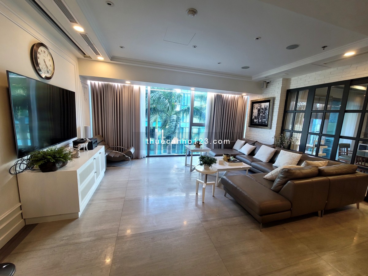 Cho thuê căn hộ cao cấp 4PN 190m2 tại Vincom Đồng Khởi view đẹp giá chỉ 70,5tr/tháng.