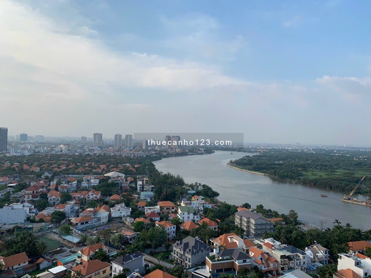 Mát mắt với view biệt thự ven sông