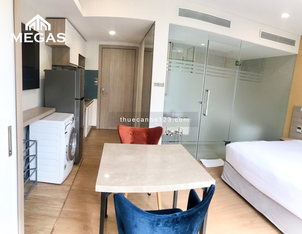 CHO THUÊ CĂN HỘ QUẬN 2, STUDIO FULL NT/ BAN CÔNG RỘNG NGAY MAI CHÍ THỌ GẦN THE SUN AVENUE