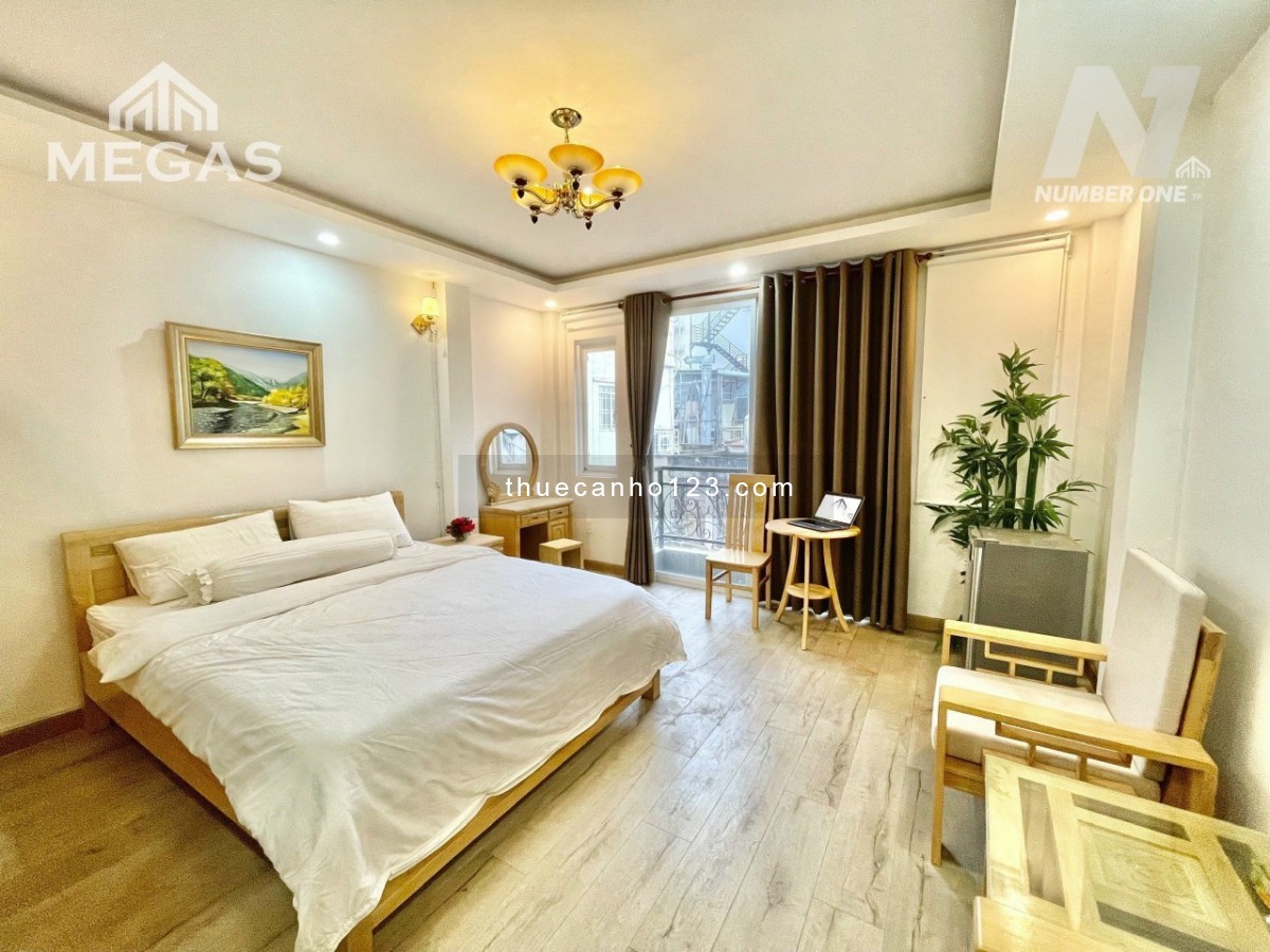 Căn hộ balcon dành cho khách đi làm ở Lê Thánh Tôn VincomCenter, Sheraton, Phố Nhật Thái Văn Lung