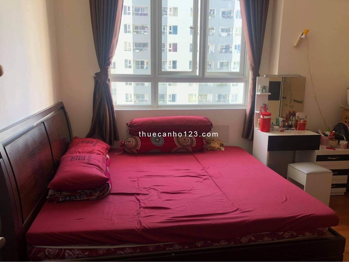 Cần cho thuê gấp căn hộ Him Lam Chợ Lớn Q6, Dt 82m2, 2 phòng ngủ , nhà rộng thoáng mát, nhà có nội