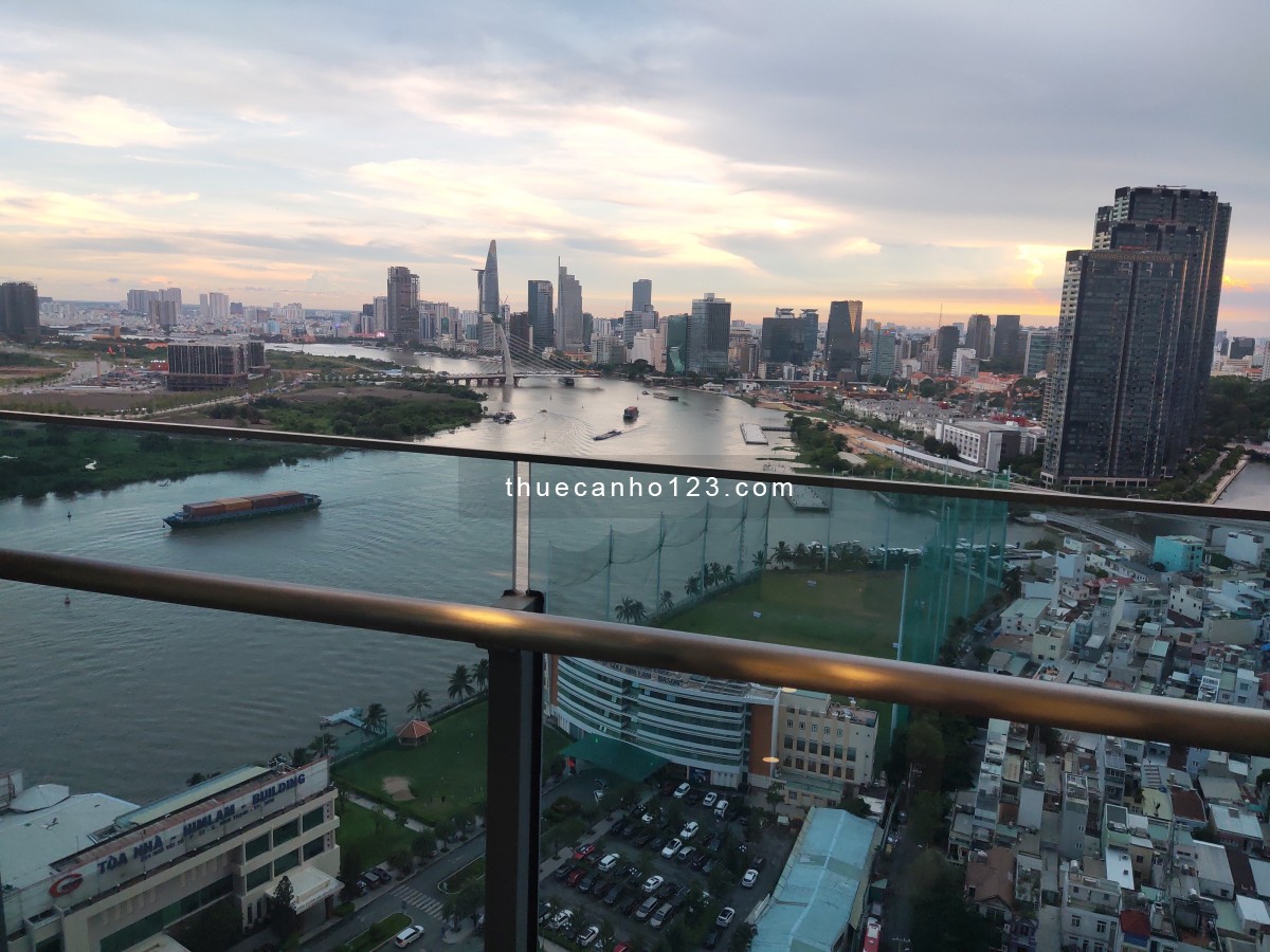 Thuê căn hộ View sông trực diện_Sunwah Pearl_2PN_99m2_NTCB_Giá chỉ 25tr5