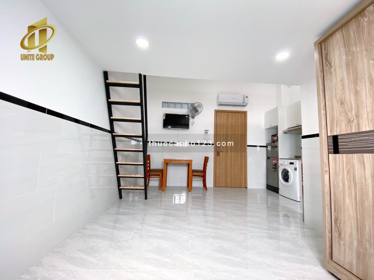 Cho thuê căn duplex, studio máy giặt riêng đường Mai Văn Vĩnh Q7 sát Lotte