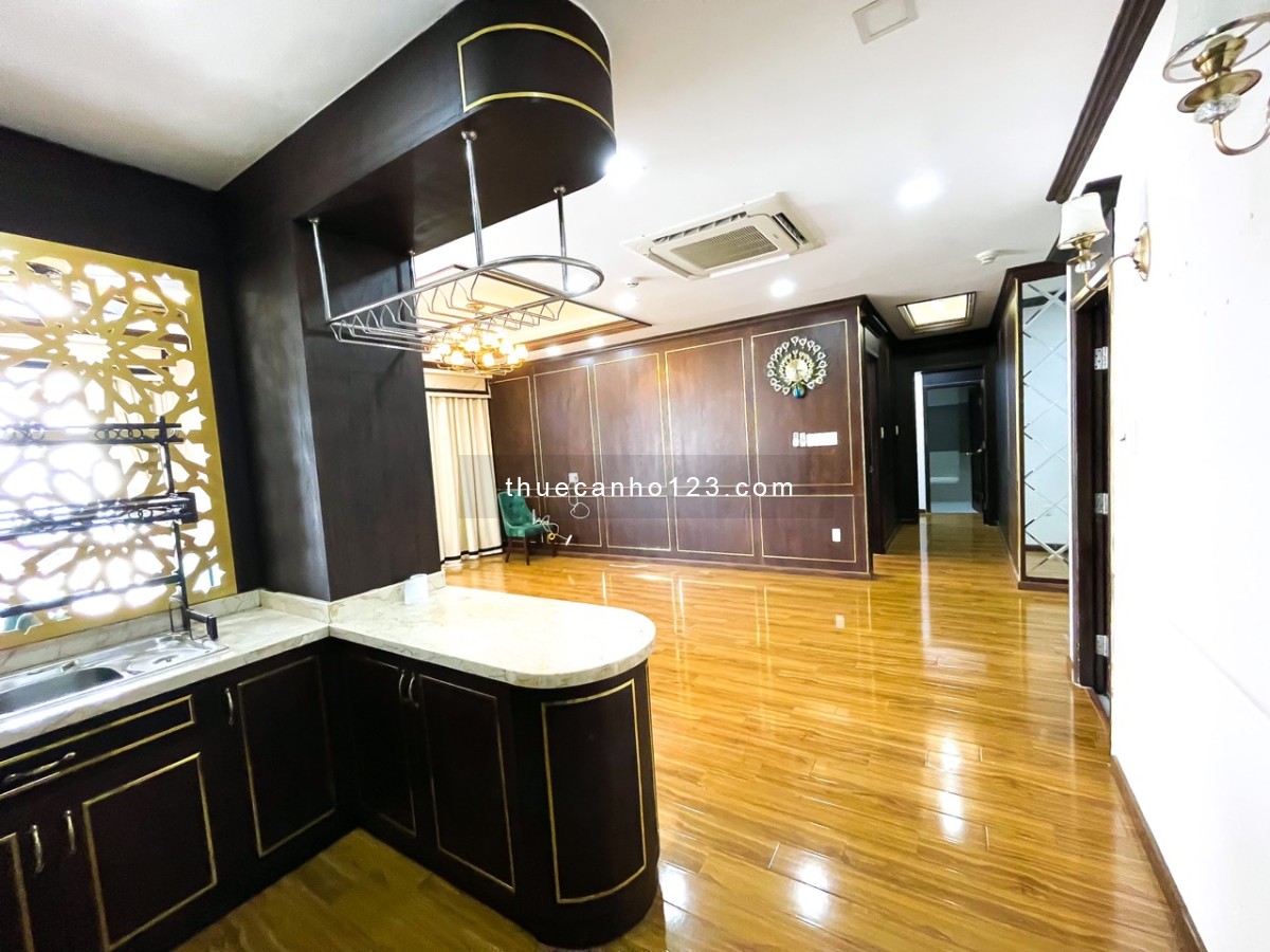 Cho thuê căn hộ PN- Techcons Phú Nhuận 127m2, 3PN, 2WC, Full nội thất đẹp mới. Giá: 17 tr/th