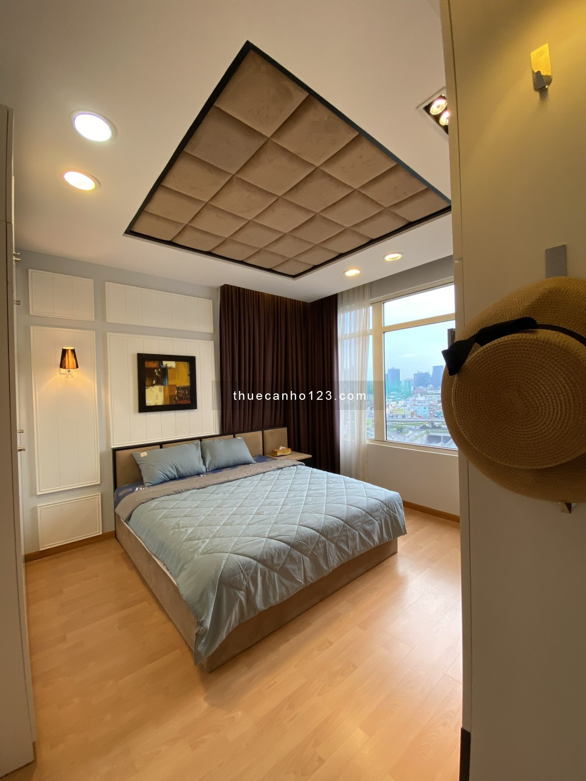 Cho thuê căn hộ Saigon Pearl, 3 phòng ngủ, nội thất đẹp giá 28 triệu/tháng