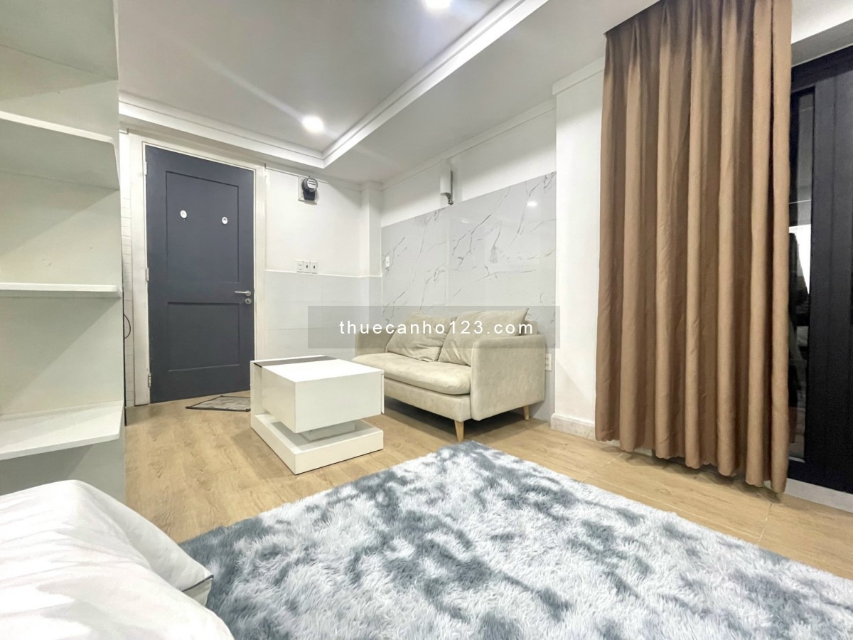 Căn hộ Studio Full Nội Thất Ngay hàng xanh đối diện D2