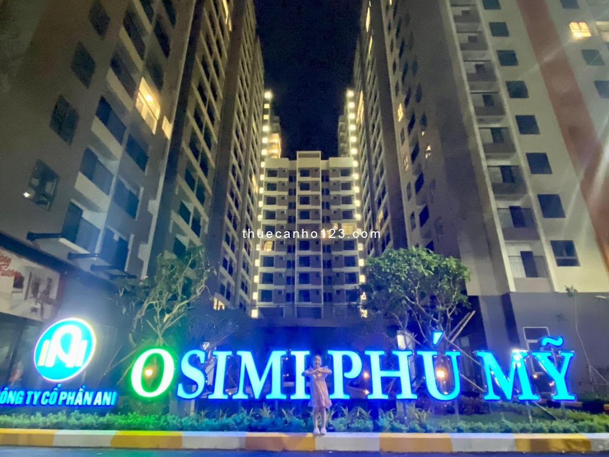 Cho thuê căn hộ đẹp 55m2 2PN ở Osimi Phú Mỹ