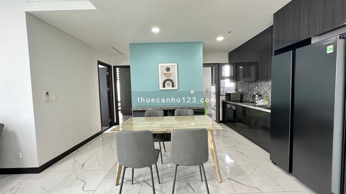 Căn hộ Empire City Thủ Thiêm với phong cách đơn giản mà cao cấp giá 40 triệu/tháng