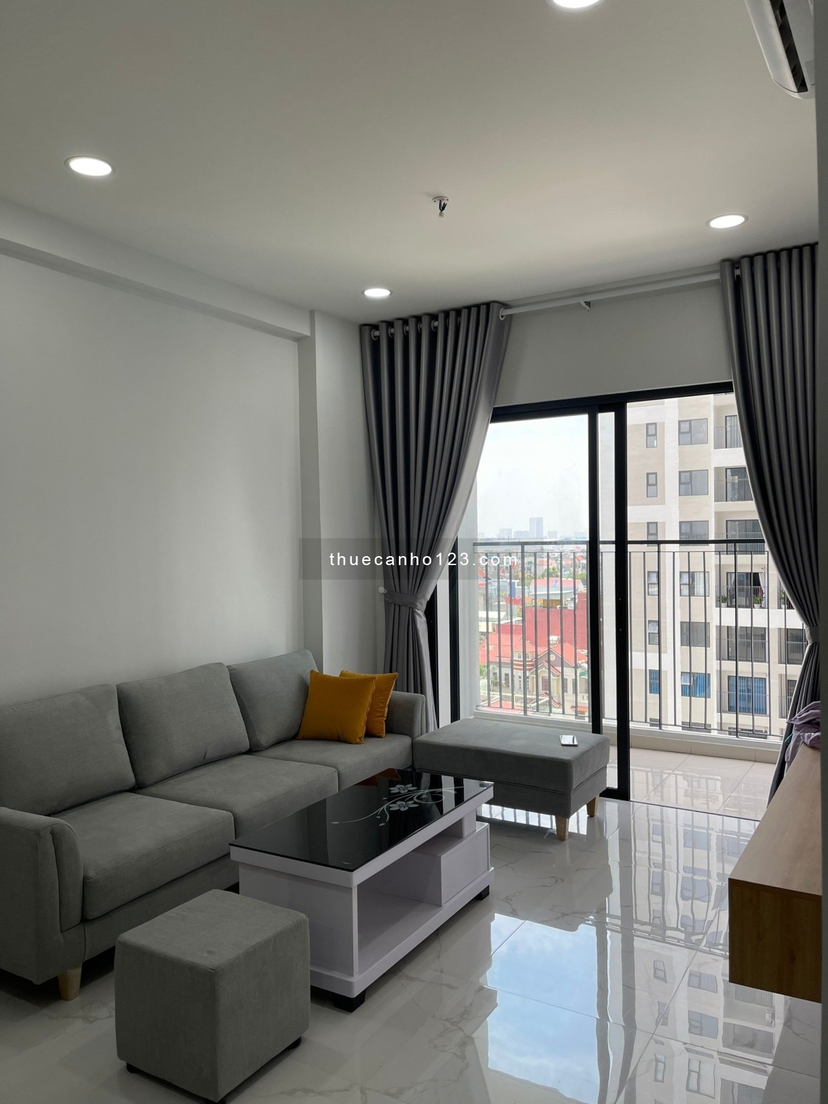 Charm City cho thuê căn hộ 2PN 2WC Full nội thất giá 6tr5