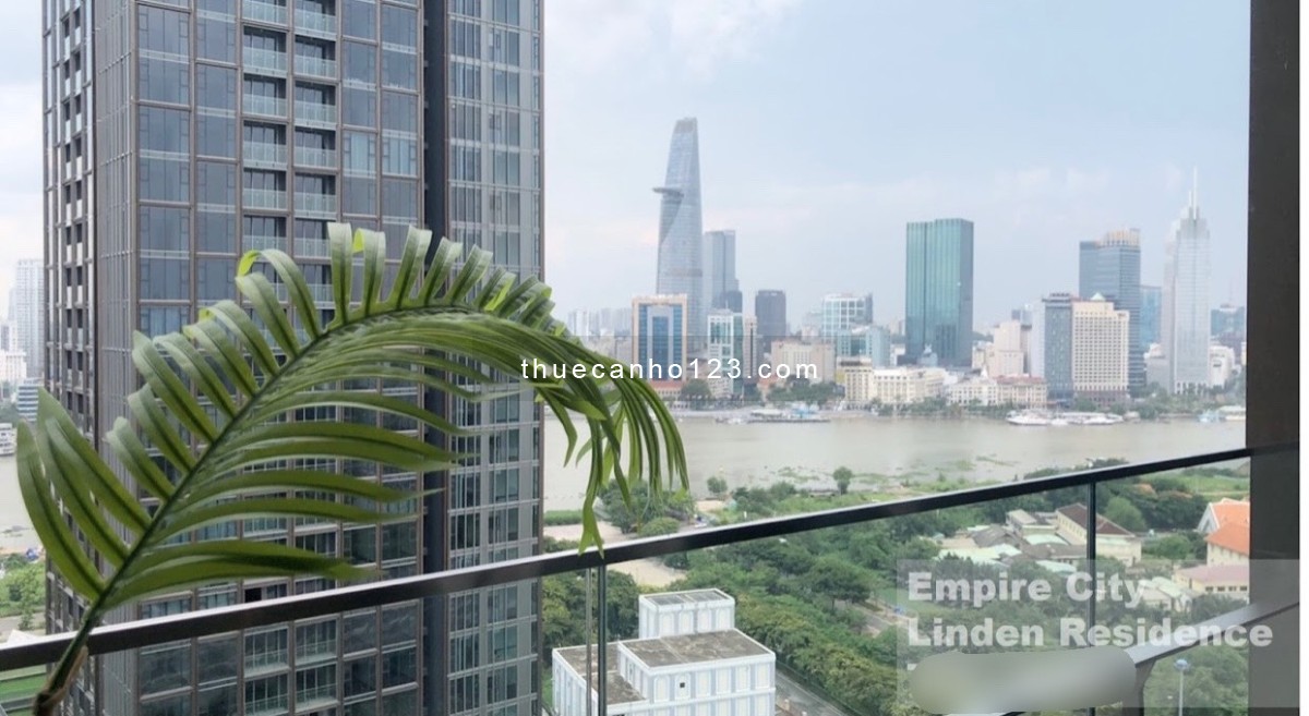 Căn hộ Empire View sông, Bitexco cho thuê 1PN Full NT đẹp 64m2 Giá chỉ 24tr