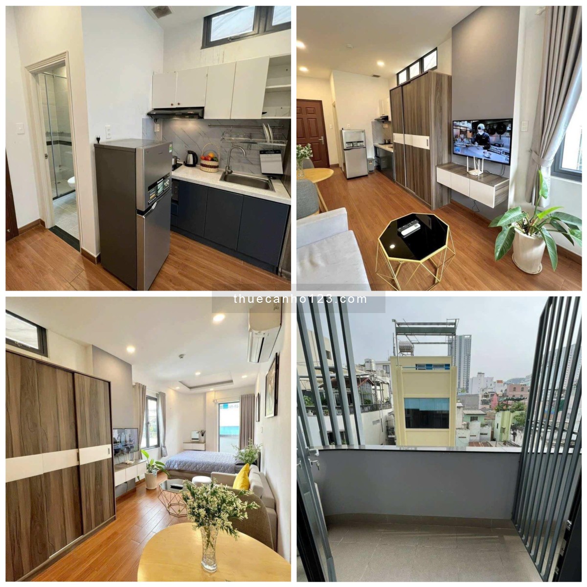 Hệ thống căn hộ chung cư 1pn, 2pn studio, duplex