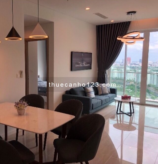 Chung cư đẹp cho thuê_2PN_88m2_Đủ Nội thất_View thoáng_Giá 25tr_Sunwah Pearl