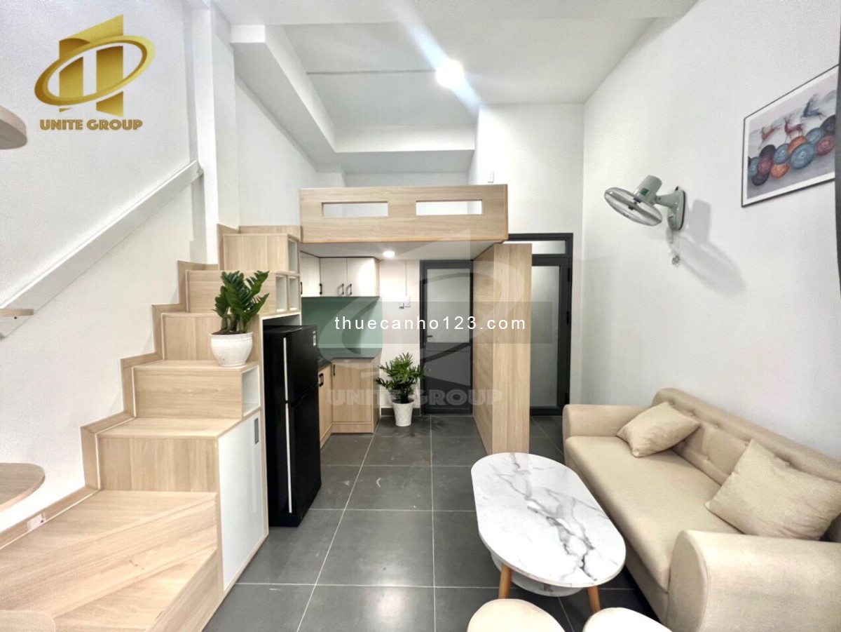 Căn Hộ Duplex ban công gần đường Nguyễn Thượng Hiền Quận Bình Thạnh