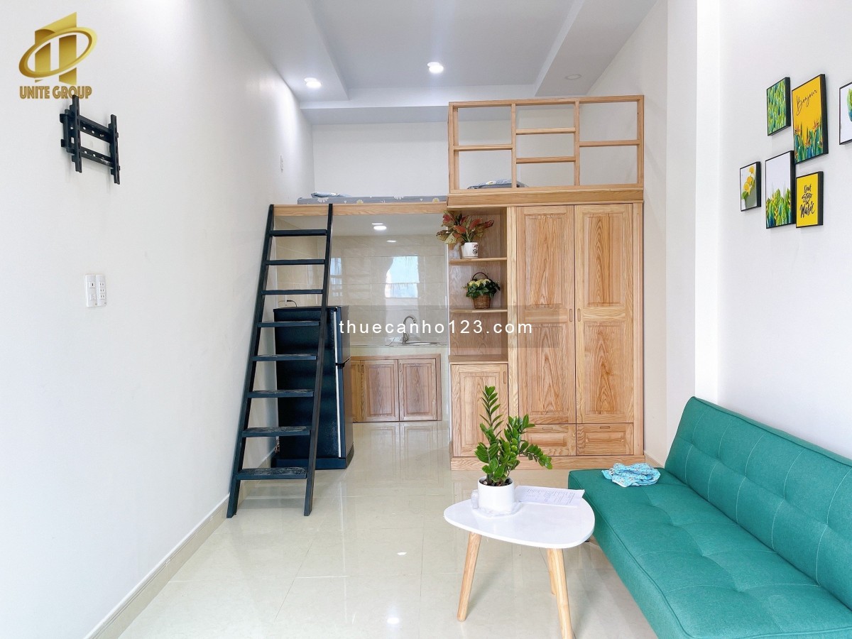 Căn hộ duplex cửa sổ thoáng mát full nt gần Big c Phú Mỹ Hưng ĐH UFM quận 7