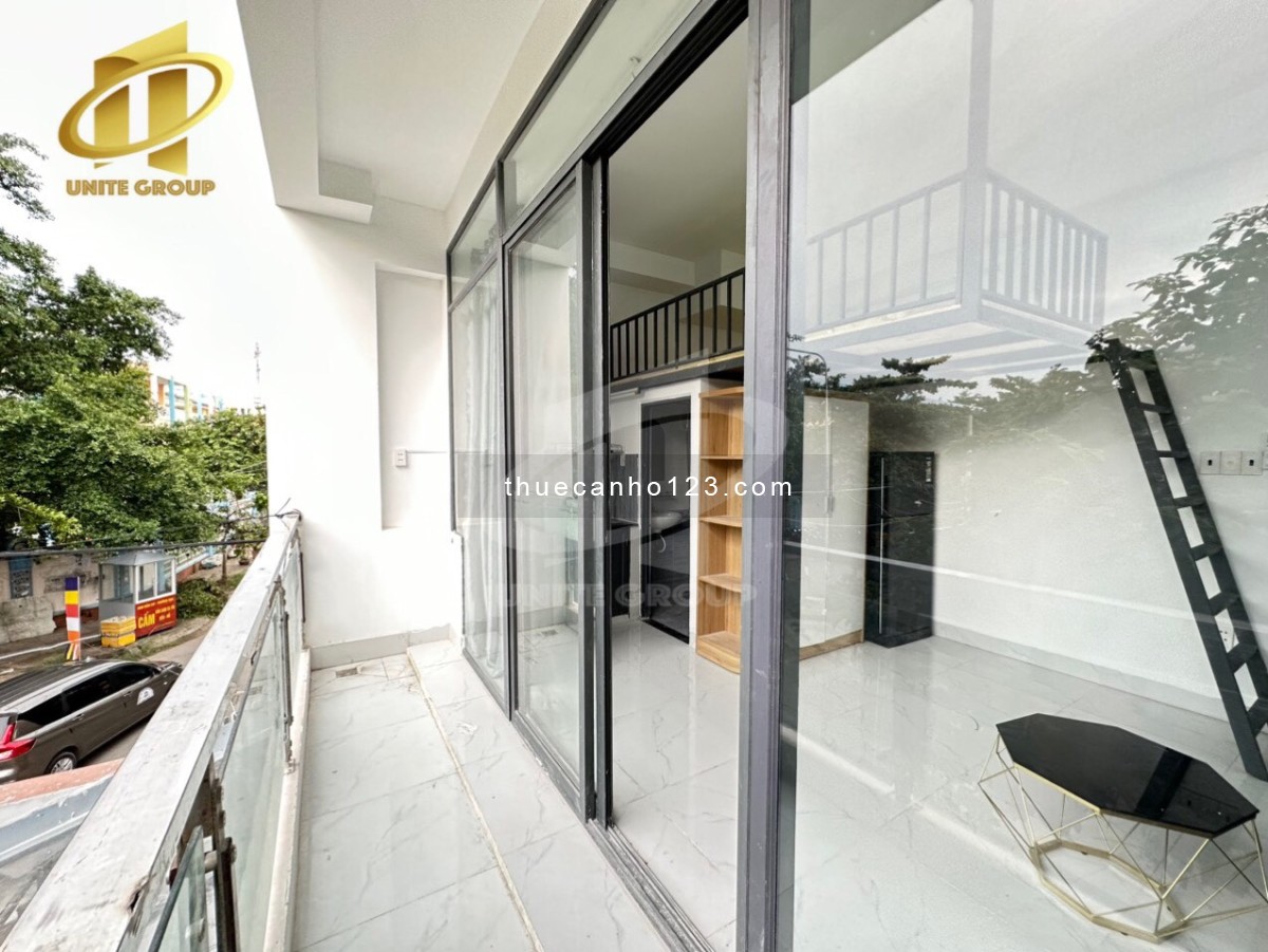 Cho thuê căn hộ Duplex ban công cửa sổ, ngay ĐH Văn Lang, ĐH NTTU, ĐH Công Nghiệp