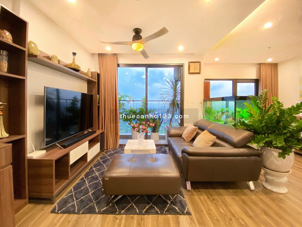 Cho thuê căn hộ 1 phòng ngủ nội thất mới siêu đẹp Vinhomes Ocean park Gia Lâm