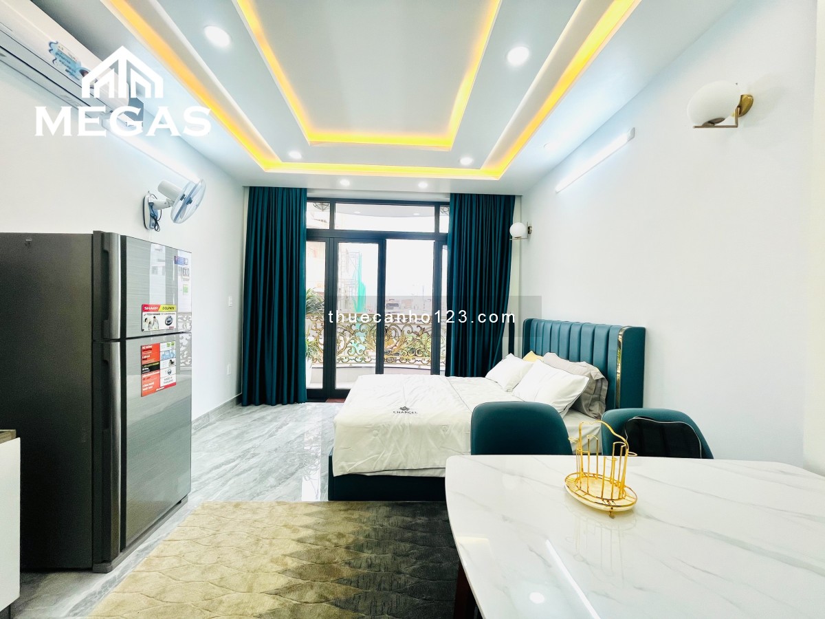 Căn Hộ 1PN 45m2, Ban Công Riêng, Full Nội Thất, Ngay Trường Chinh Tân Bình