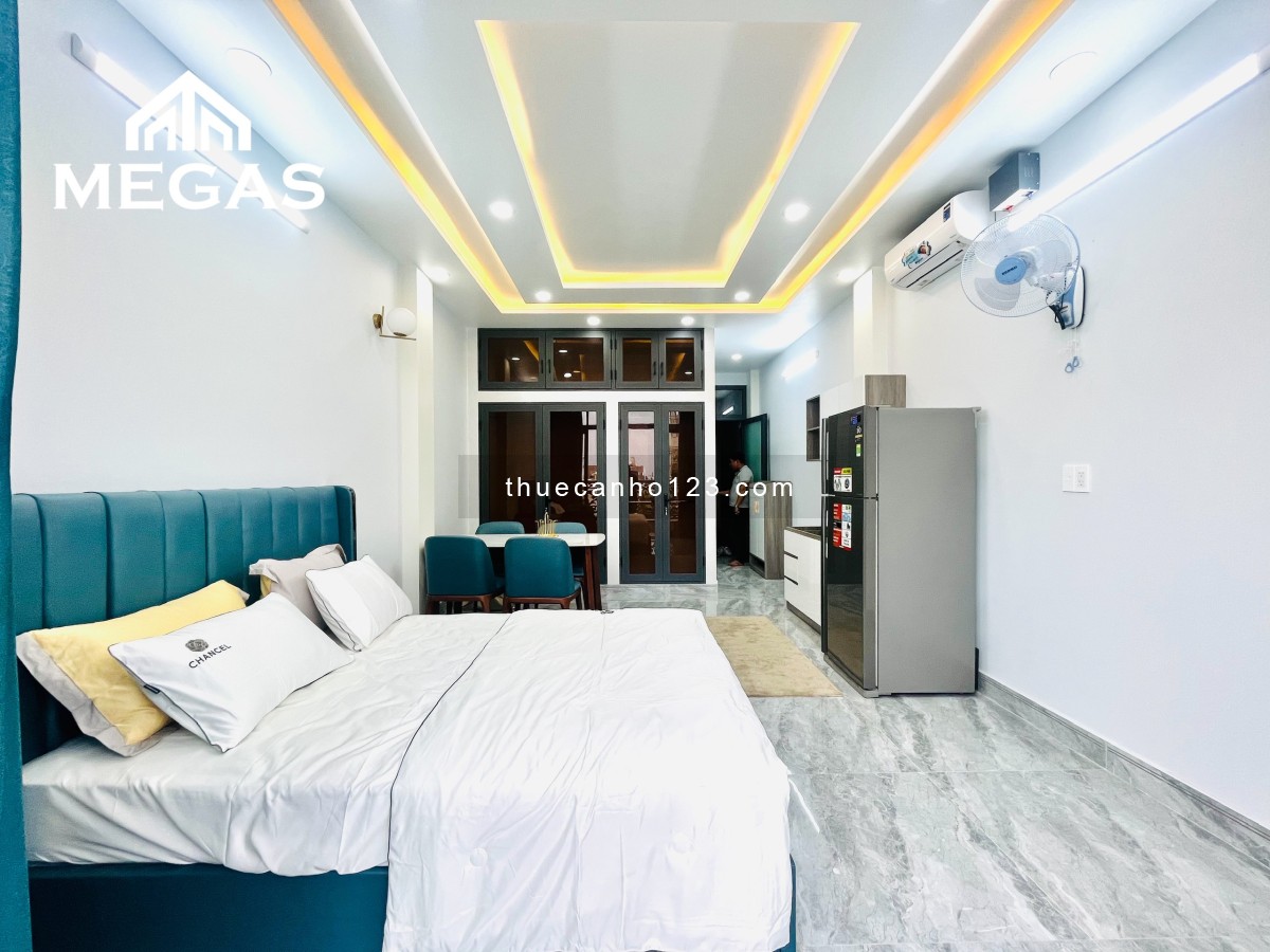 Căn Hộ 1PN 45m2, Ban Công Riêng, Full Nội Thất, Ngay Trường Chinh Tân Bình