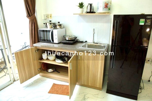 Căn Hộ 1Phòng ngủ Sân Vườn 45m2 Trần Quang Diệu Q3