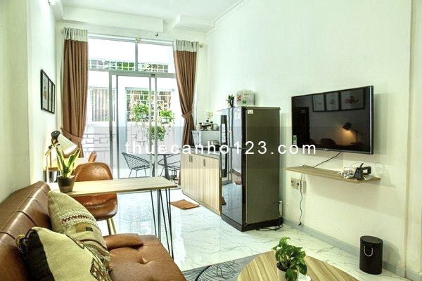 Căn Hộ 1Phòng ngủ Sân Vườn 45m2 Trần Quang Diệu Q3