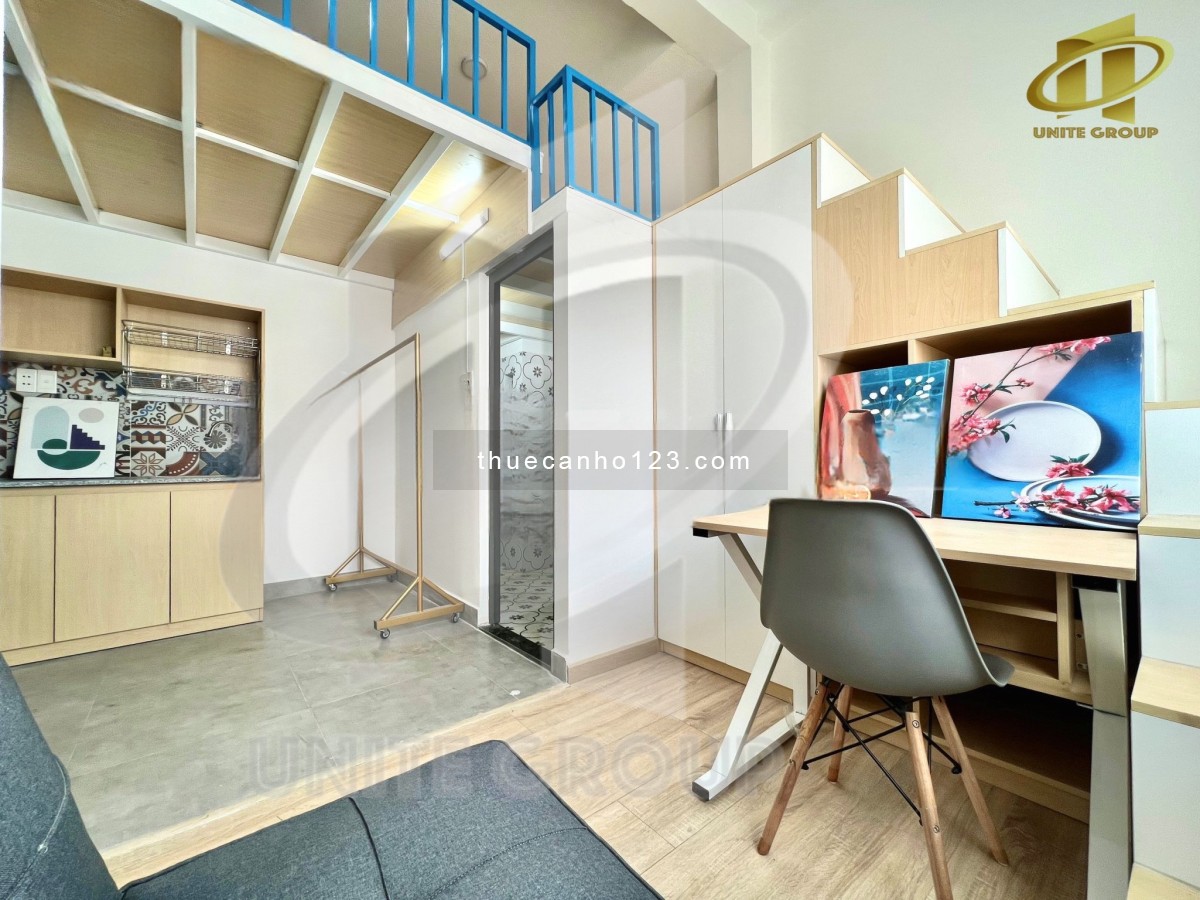 Cho thuê căn hộ Duplex xinh xắn full NT - Quận 7 gần Lotte, Kdc Himlam giá từ 5.2tr