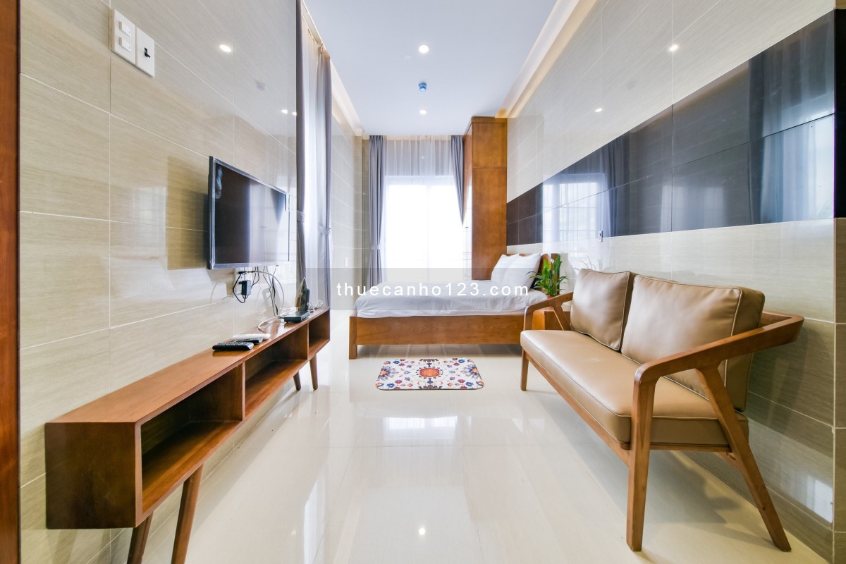 Cho thuê căn hộ mini full nội thất ngay Phan Xích Long gần Ngã 4 Phú Nhuận Quận Phú Nhuận