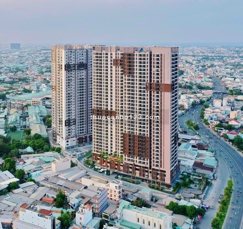 Cho thuê căn hộ mặt tiền Phạm Văn Đồng 2PN giá 7tr5, 3PN giá 9tr full nội thất