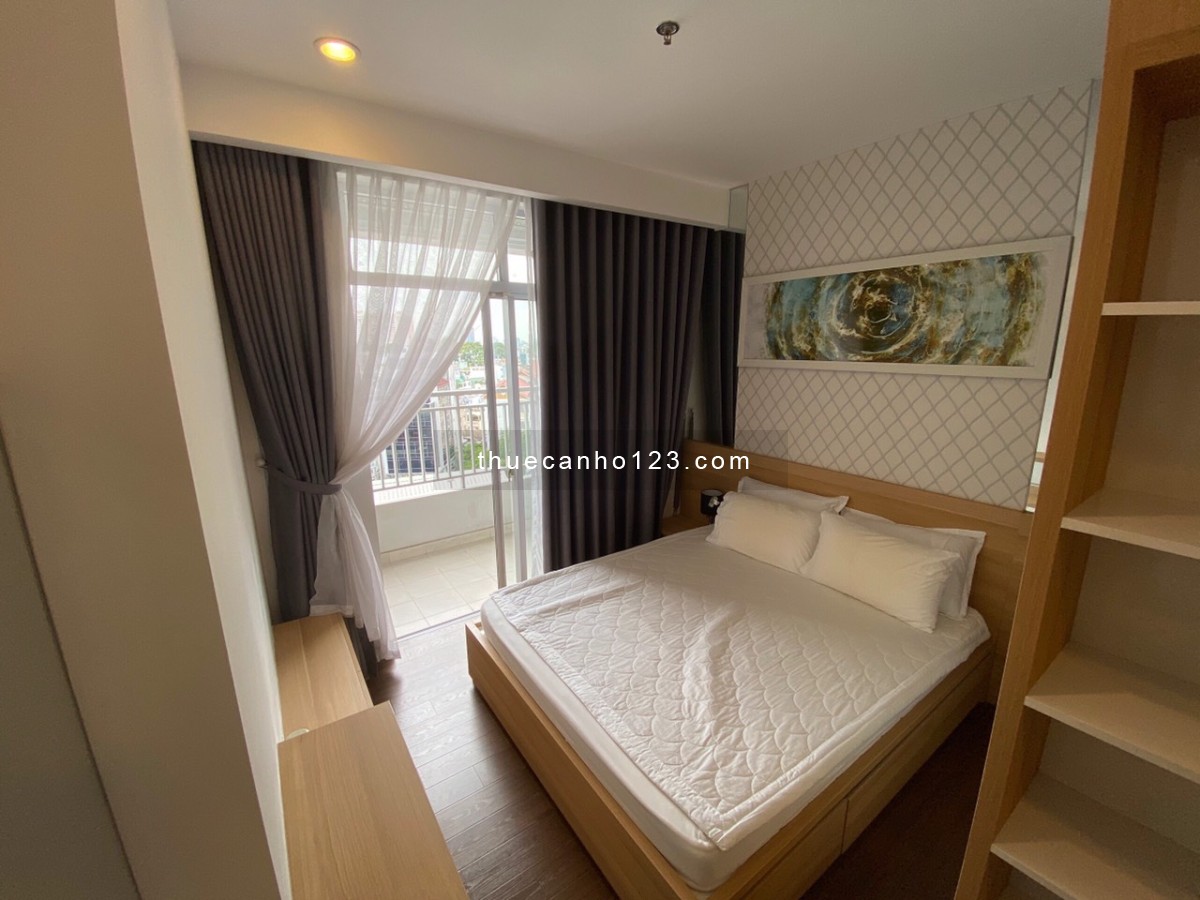 Cho thuê căn hộ chung cư Blue Saphire Bình Phú Quận 6, 2pn nội thất full 9,5tr/tháng