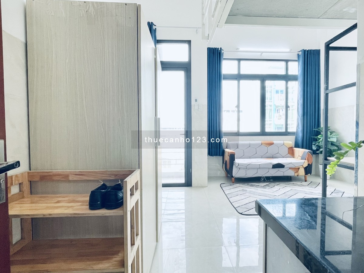 Cho thuê Duplex full nội thất view bancon free xe gần cư xá thanh đa bình thạnh