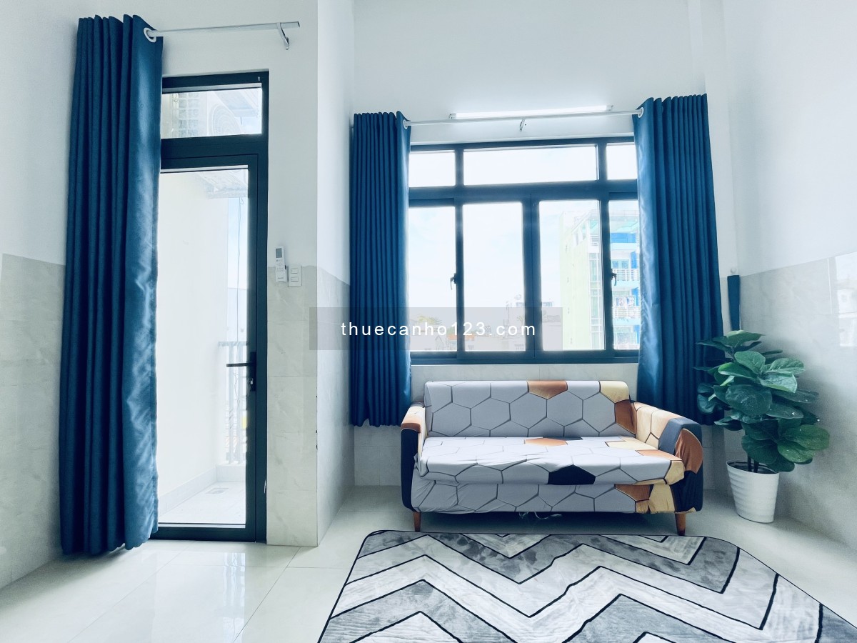 Cho thuê Duplex full nội thất view bancon free xe gần cư xá thanh đa bình thạnh