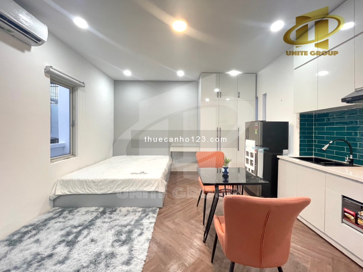 Studio ban công full nội thất xịn sò Quận 7 gần Vincom,nhiều địa điểm ăn uống