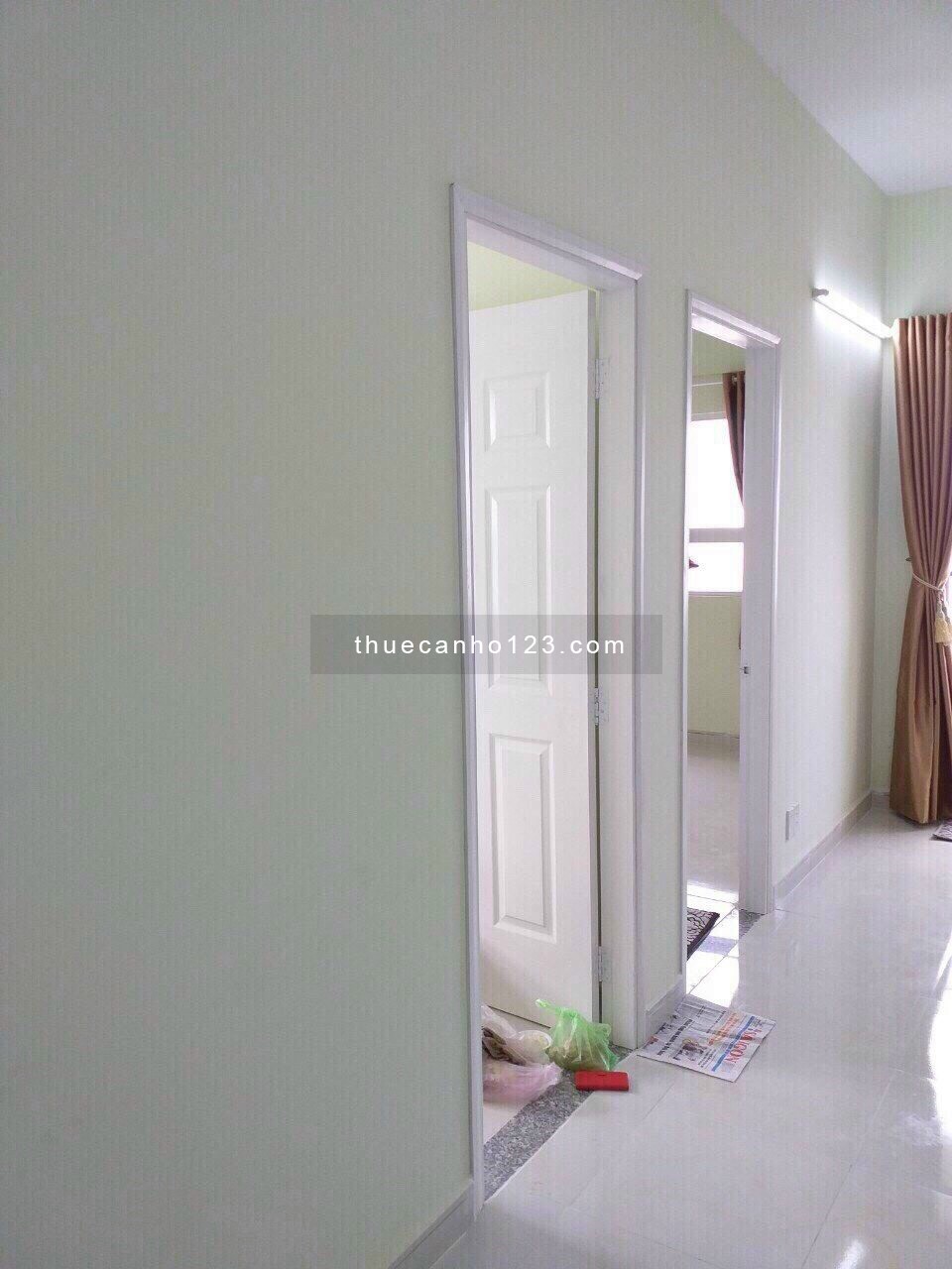 Cho thuê căn hộ Khang Gia Quận 8, 60m2, 2pn, 1 wc, có 1 máy lạnh phòng khách, 7tr/th, 0933888725