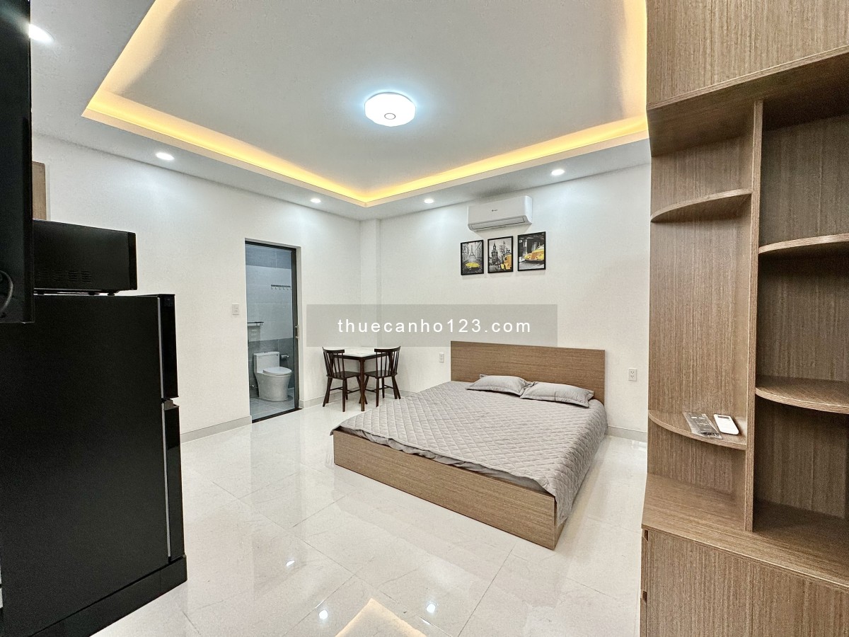 Cho thuê căn hộ mini Studio cửa sổ thoáng - 30m2 - FULL nội thất gần Phan Đăng Lưu - Giá rẻ bất ngờ