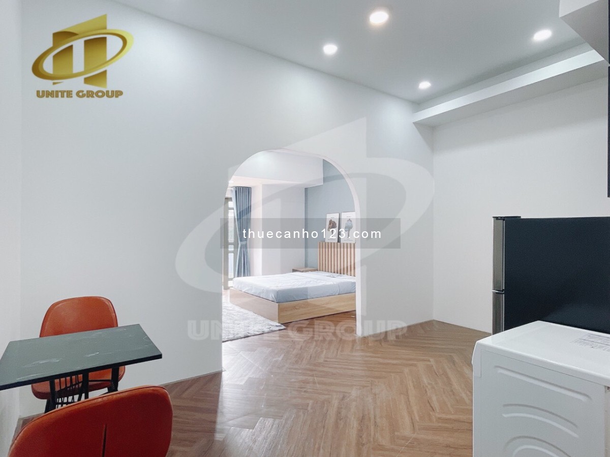 Studio vách ngăn 50m2 ban công full nội thất mới toanh Quận 7 kdc Nam long gần Vincom, đh Ufm,