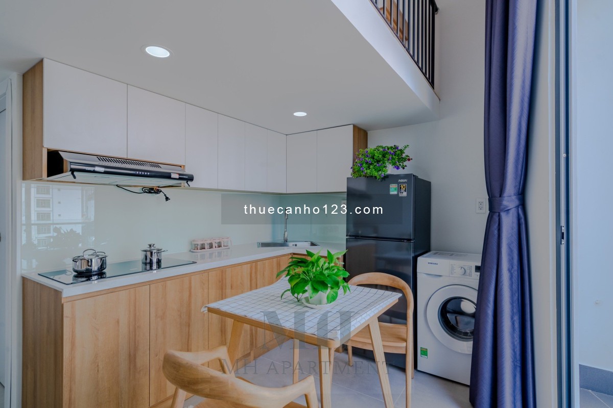 Duplex full nội thất xịn sò có máy giặt riêng Quận 7 gần cầu nguyễn văn cừ thuận tiện di chuyển Q1