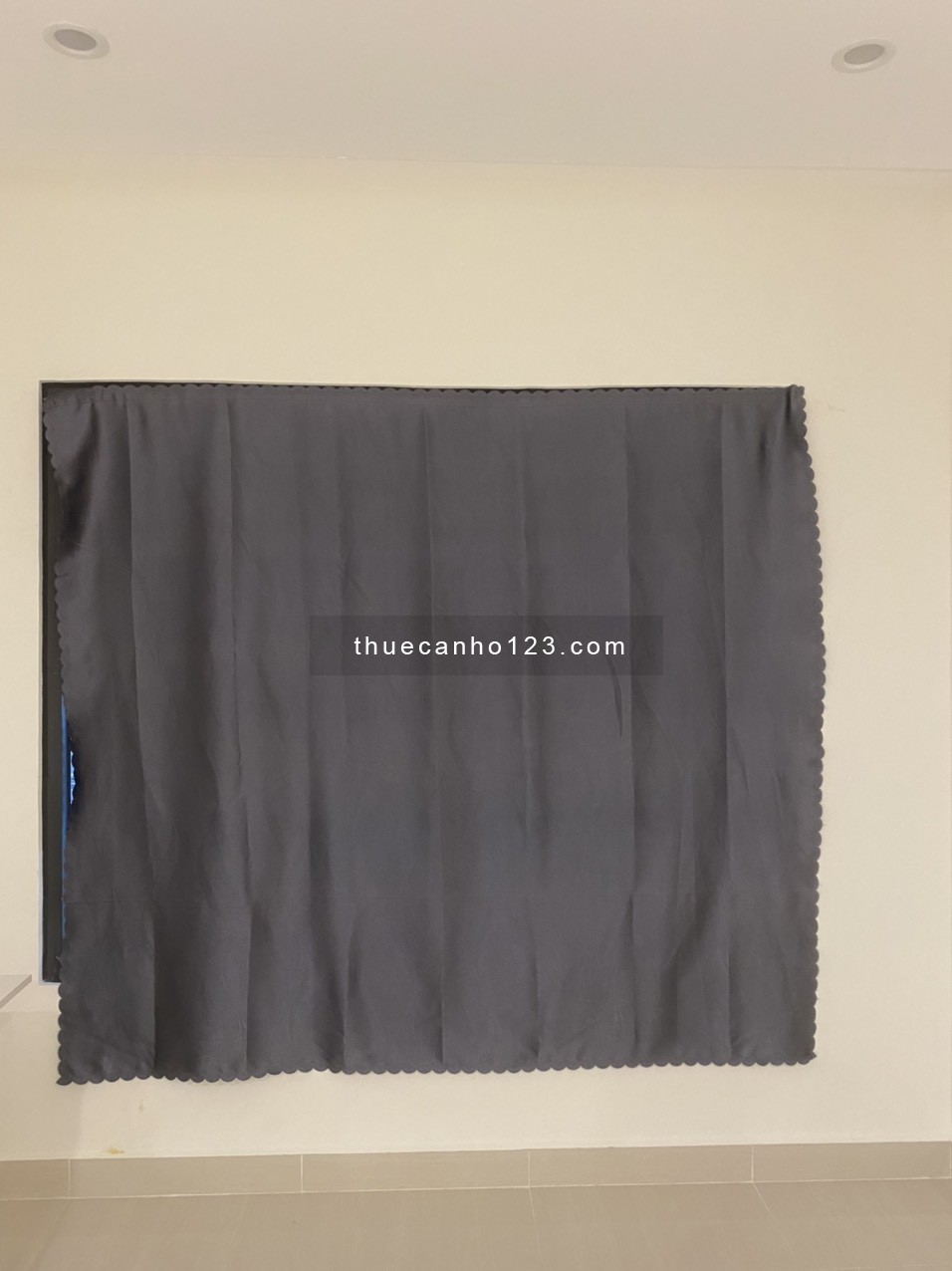 Cho thuê căn hộ 1PN có rèm, tủ lạnh Vinhomes Quận 9 giá 4,5 triệu