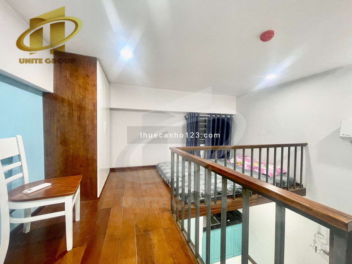 Duplex không giới hạn người ở gác rộng Quận 7 gần kcx, cầu tân thuận qua Quận 1,4 chỉ 5p xe máy