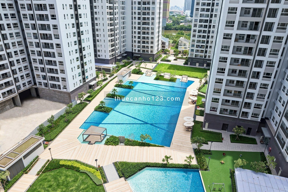 Cho thuê căn hộ tầng cao Saigon South Residence đầy đủ nội thất.