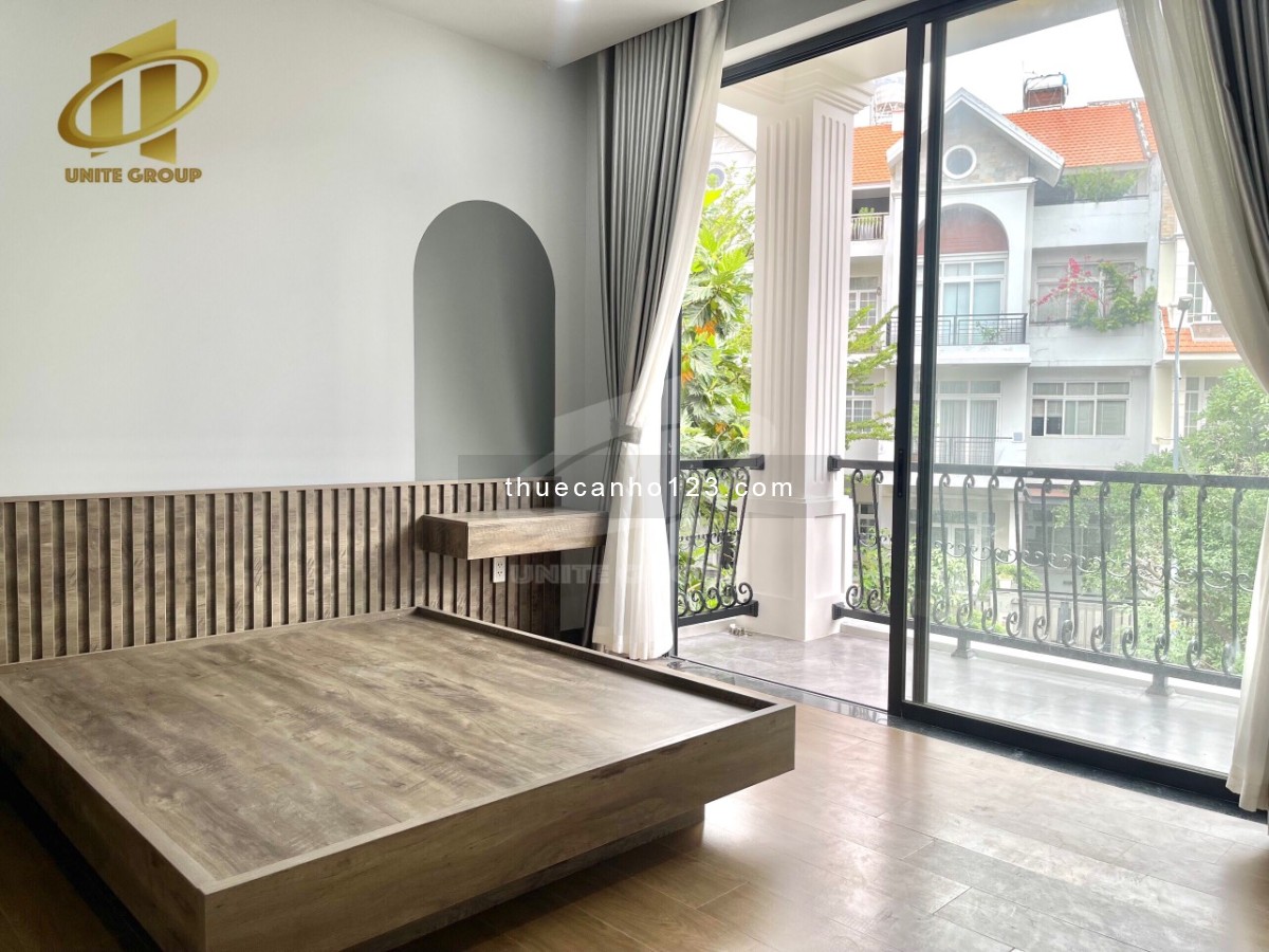 Căn hộ dịch vụ 1PN-Studio-Bancon-Full Nội Thất- Rmit-HimLam- Quận 7